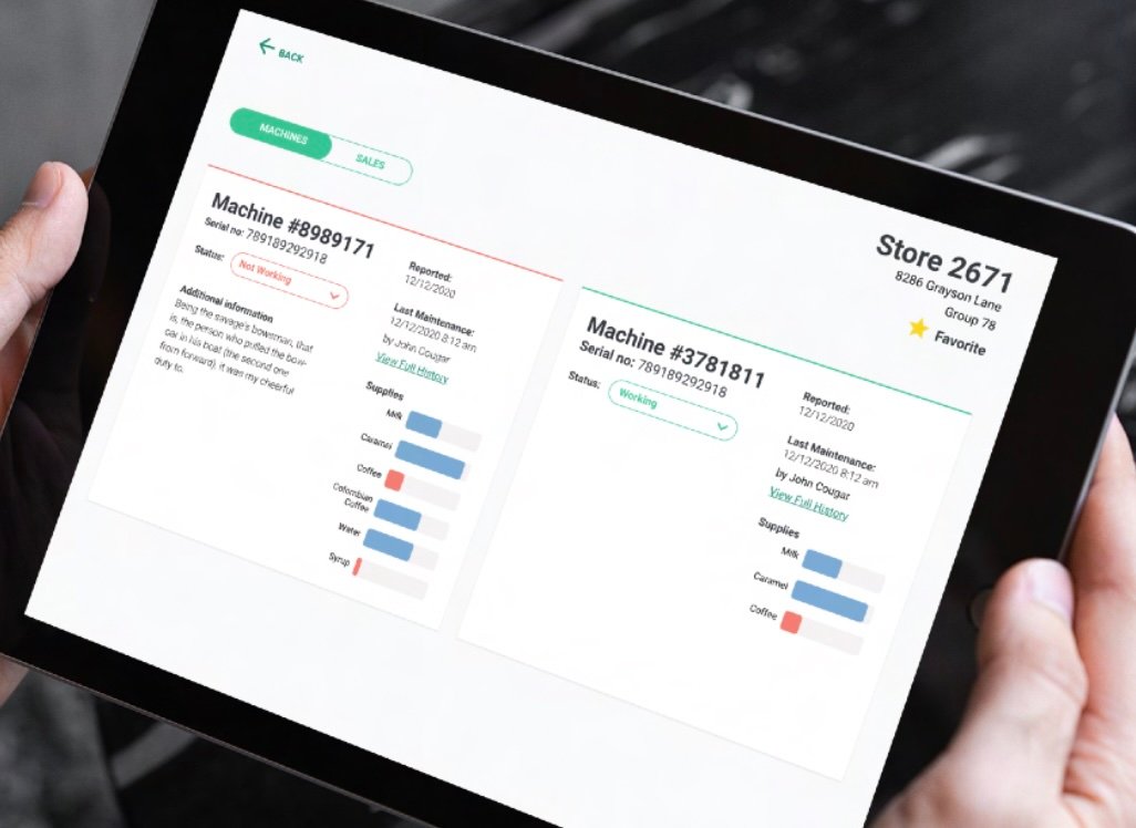 7-Eleven One Coffee Interface